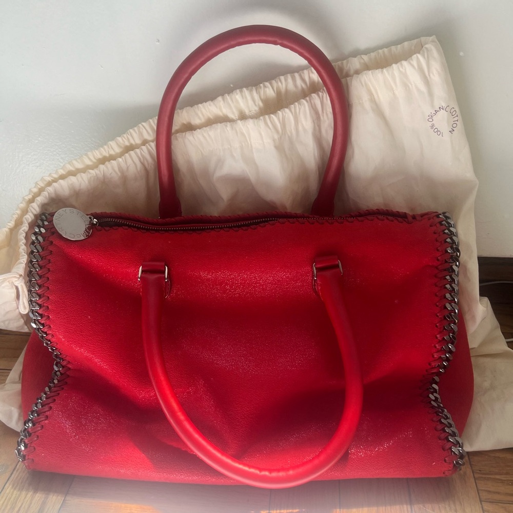 Stella McCartney Red Chain Bag